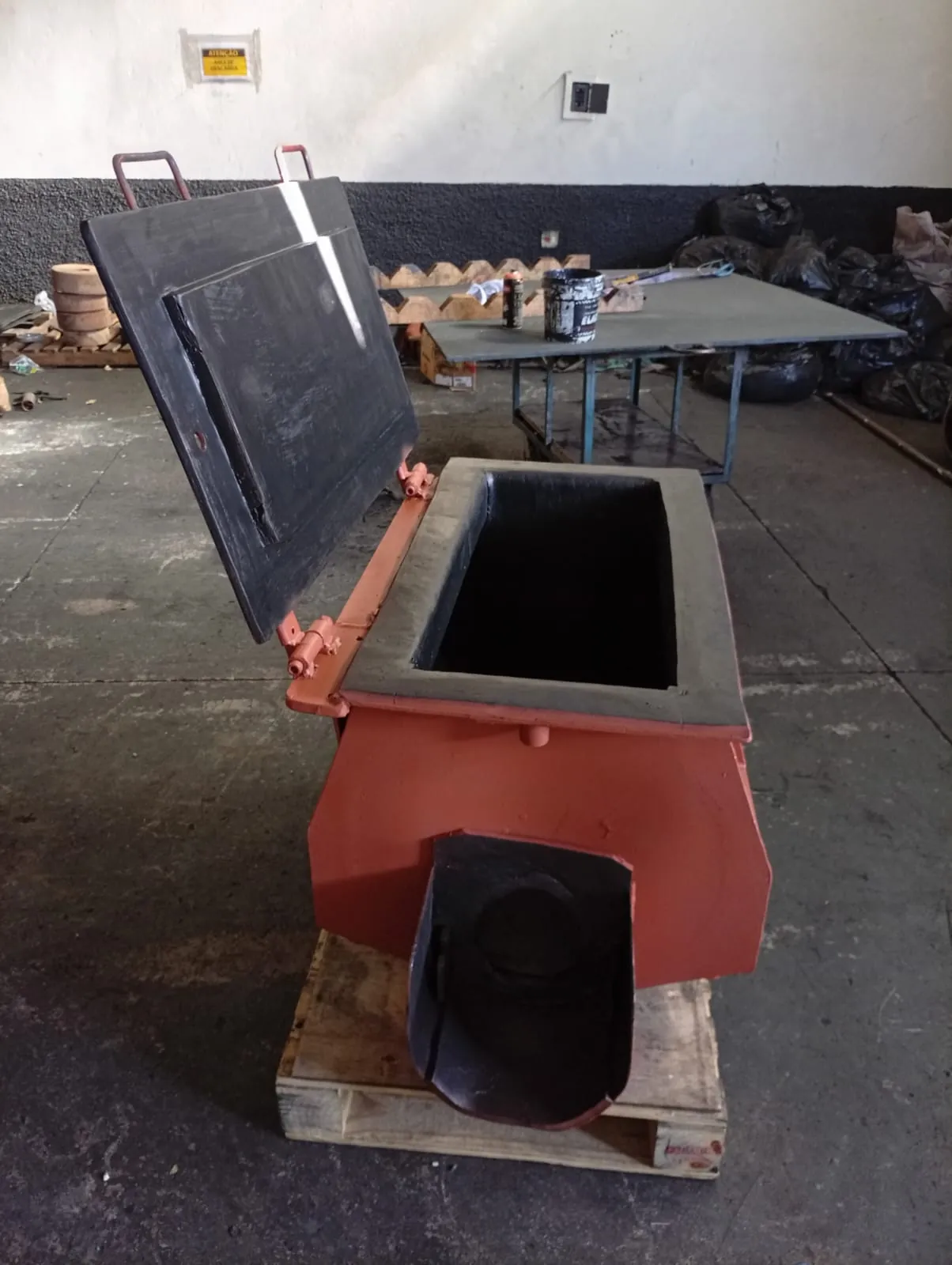 Exemplo de componente em borracha industrial produzido pela SB Borrachas