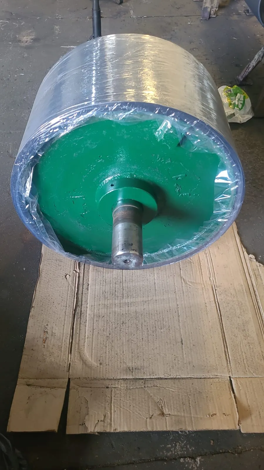 Componente industrial em borracha produzido pela SB Borrachas; imagem ilustrativa de fabricação própria