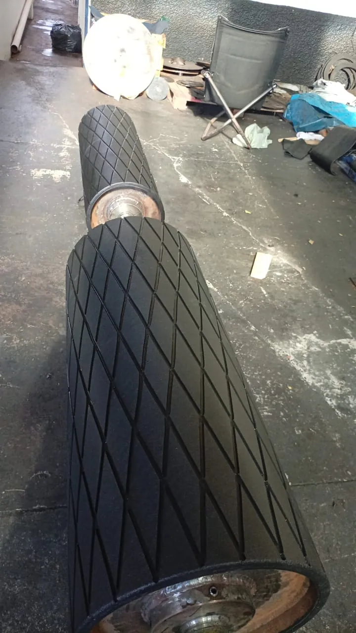 Componente industrial em borracha produzido pela SB Borrachas; imagem ilustrativa de fabricação própria