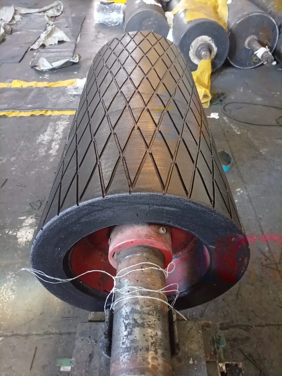 Trabalho industrial realizado pela SB Borrachas